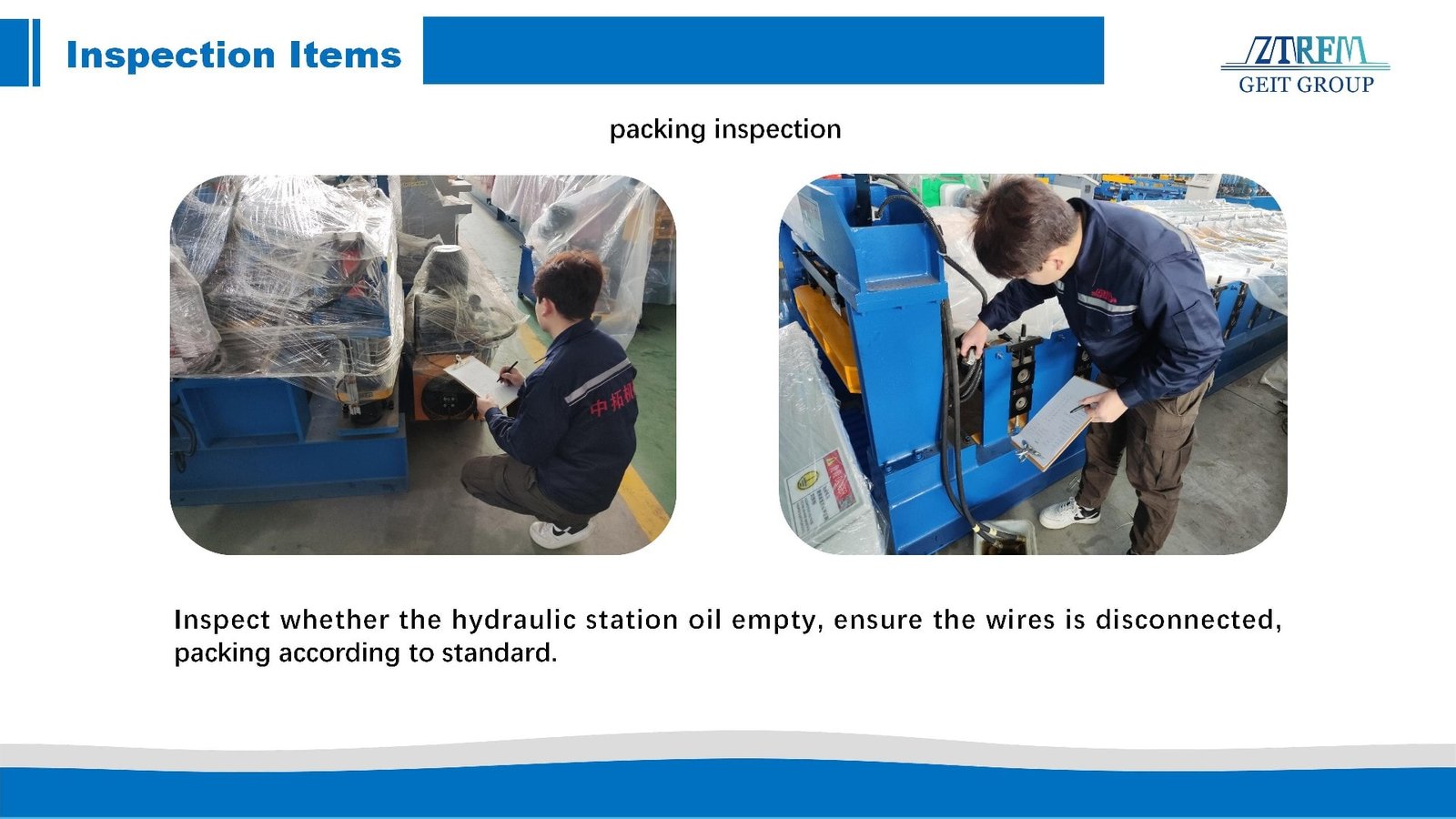 Pre-shipment Inspection System