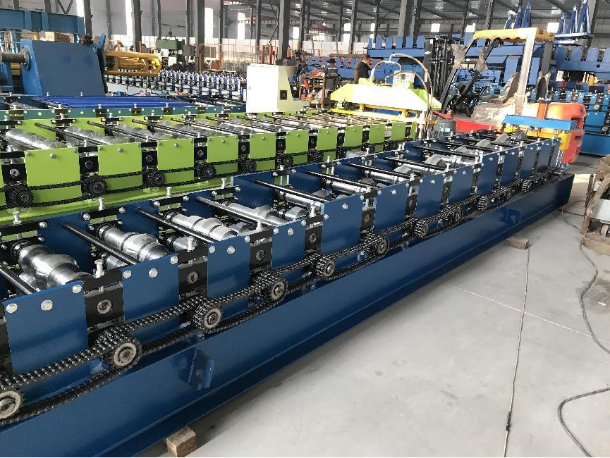 Attention For Installation of Roof Ridge Cap Press Roll Forming machine