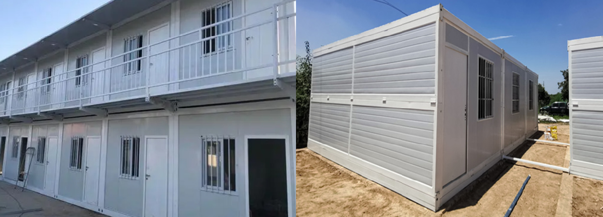 Trapezoidal roof sheet machine to assist earthquake relief