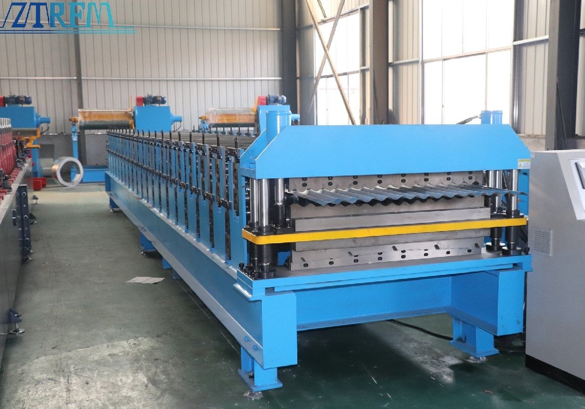 Future trends of double layer roofing sheet roll forming machines: energy saving, intelligence