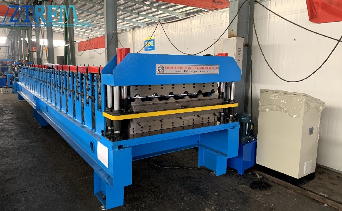 Key features of double layer roofing sheet roll forming machine