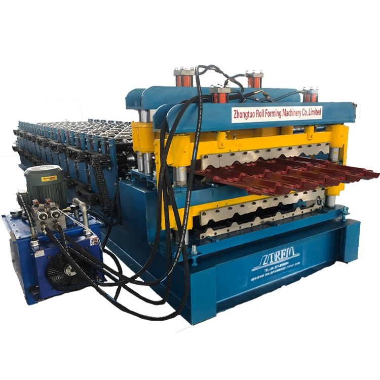 Smart Technology Leads the Development of Double Layer Roofing Sheet Machine