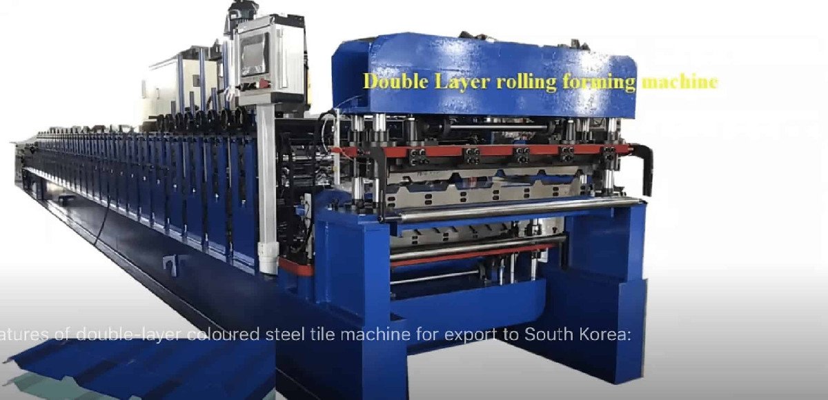 Double Layer Roll Forming Machine for South Korea