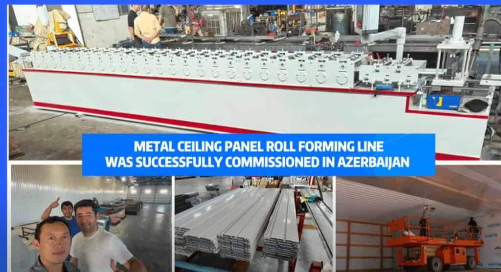 ​Zhongtuo Ceiling Wall Cladding Panel Machine Successfully Installed in Azerbaijan